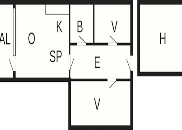 Apartment In With Loft, *